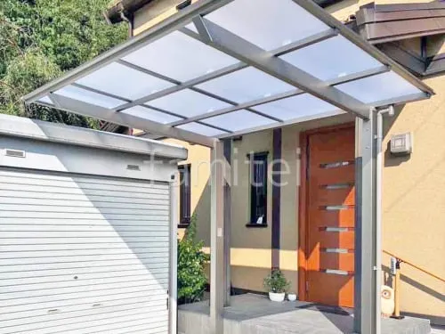 サイクルポート 自転車バイク屋根 LIXIL ネスカF ミニ フラット屋根