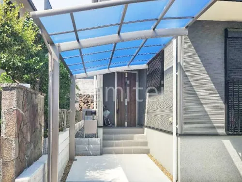 カーポート１台 （単棟） LIXIL ネスカＲ アール屋根