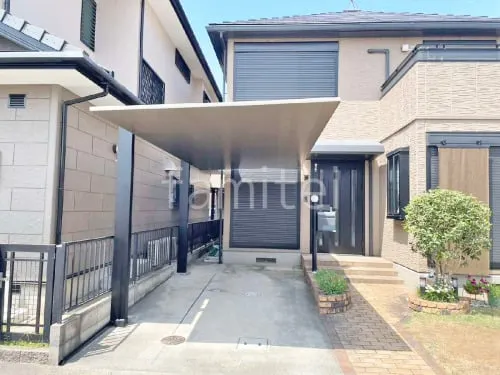 カーポート１台 （単棟） LIXIL カーポートSC フラット屋根 吊り下げ屋根