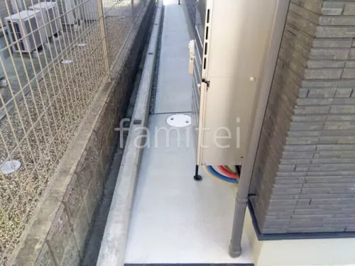 犬走り 土間コンクリート