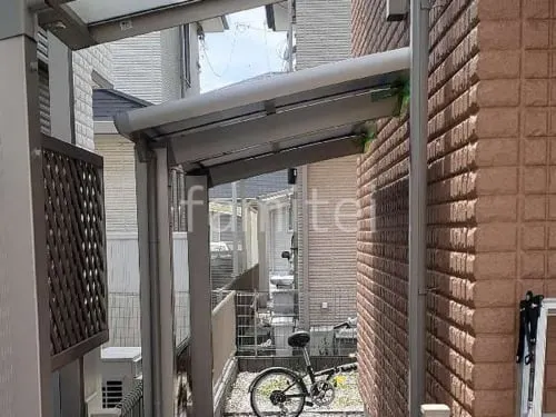 サイクルポート 自転車バイク屋根 LIXIL ネスカR ミニ アール屋根