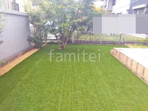 人工芝 防草シート加工 マツモト 人工芝 30mm 