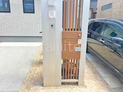 スクリーン格子宅配ポスト用 宅配ボックス YKKAP ルシアス宅配ポスト3型