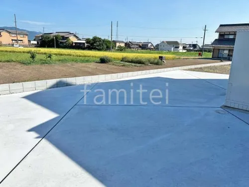 駐車場ガレージ床 土間コンクリート