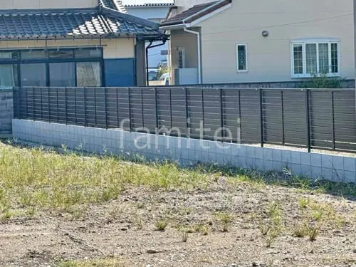 アルミ形材 フェンス LIXIL AB YS3型 横スリット3 目隠し