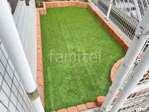 人工芝 防草シート加工 マツモト 人工芝 30mm 