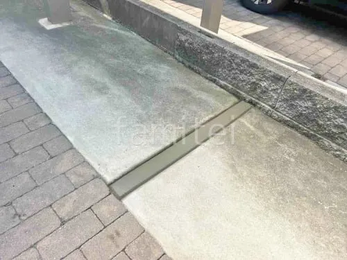 土間コンクリート 目地埋め