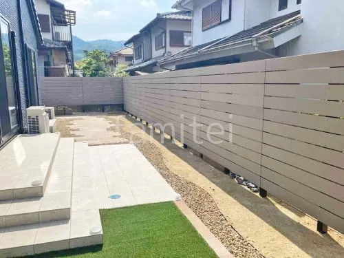 目隠しフェンス塀 土新建材 エコモックフェンス