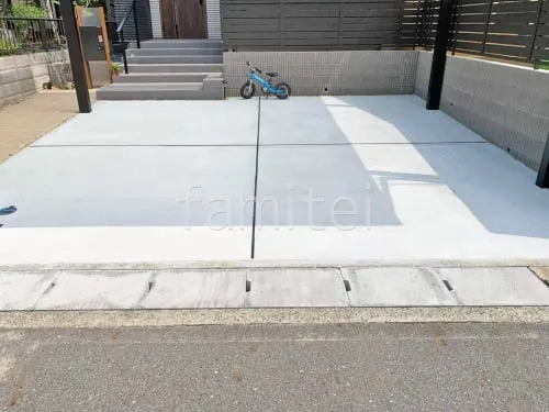 駐車場ガレージ床 土間コンクリート