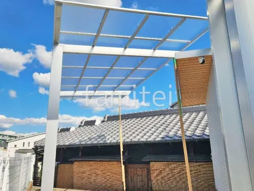 カーポート１台 （単棟） LIXIL ネスカＦ フラット屋根