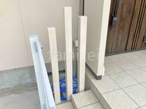 木製調デザインアルミ角柱 プランパーツ 角材