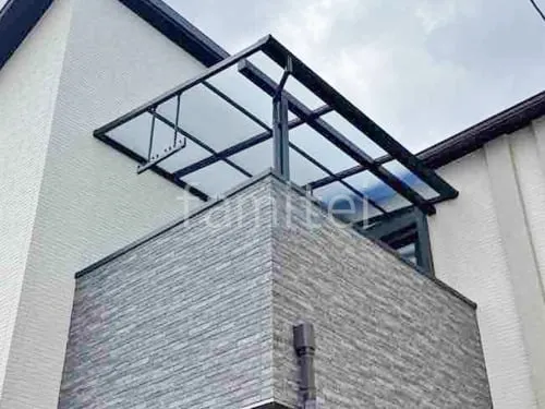 ２階ベランダ屋根  YKKAP ソラリアF フラット屋根 スタンダード 壁付