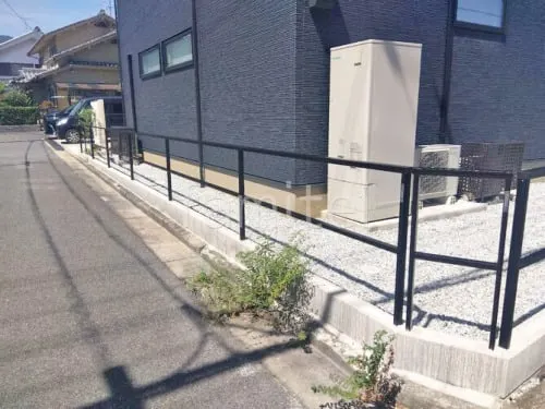 境界フェンス塀 YKKAP ルシアスフェンスLite A02型