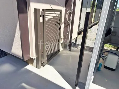 片開き 門扉 LIXIL AB YR2型 細横桟 