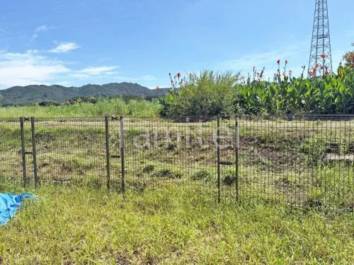 スチールメッシュ フェンス LIXIL ハイグリッドN8型 境界・メッシュ