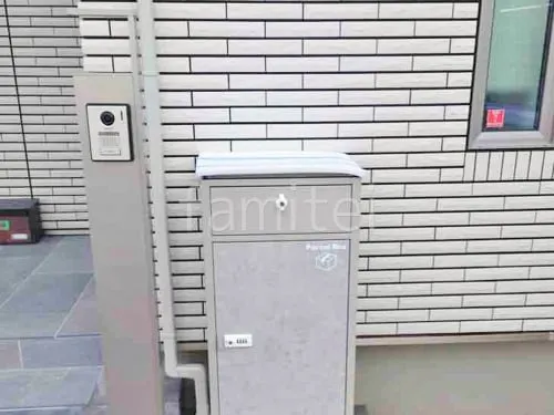 機能門柱 LIXIL アクシィ1型 宅配ボックス 施主支給