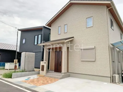 新築シンプル オープン外構