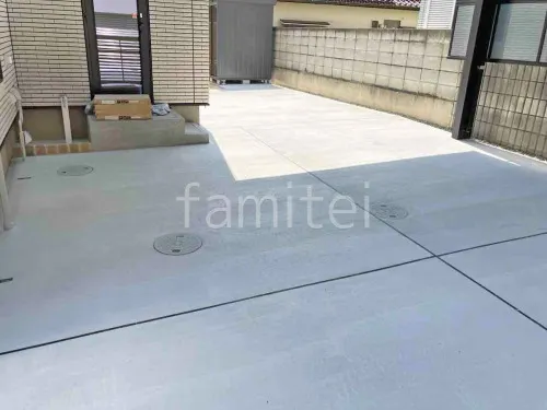 駐車場ガレージ床 土間コンクリート