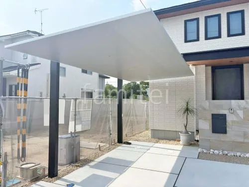 カーポート１台 （単棟） LIXIL カーポートSC フラット屋根 吊り下げ屋根