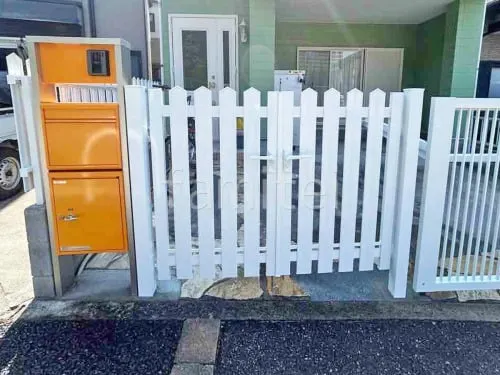 両開き 門扉 三協アルミ ララミー 2型 