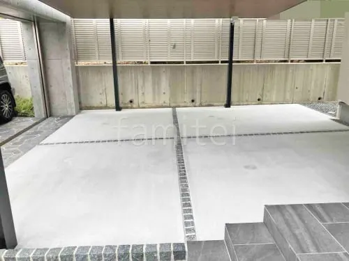 駐車場ガレージ床 土間コンクリート