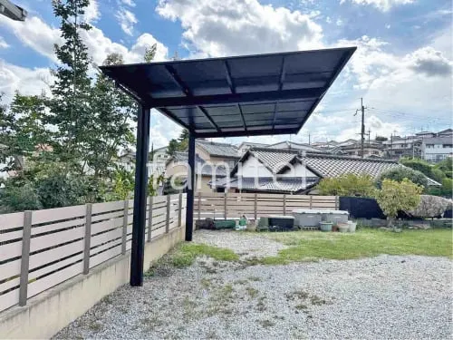 カーポート１台 （単棟） LIXIL ネスカＦ フラット屋根