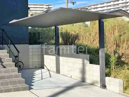 カーポート１台 （単棟） LIXIL カーポートSC フラット屋根 吊り下げ屋根