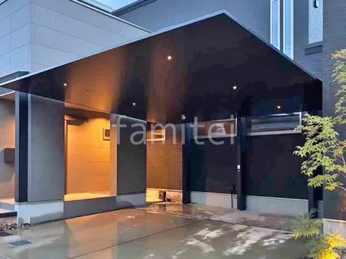 柱色 ダスクグレー 屋根色 ダスクグレー