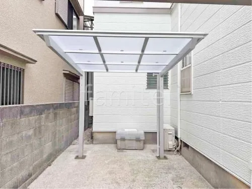 サイクルポート 自転車バイク屋根 LIXIL ネスカF ミニ フラット屋根