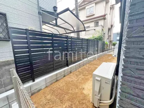 アルミ形材 フェンス LIXIL AB YS3型 横スリット3 目隠し