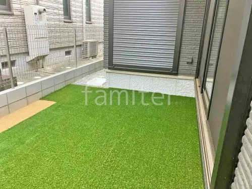 人工芝 防草シート加工 マツモト 人工芝 30mm 