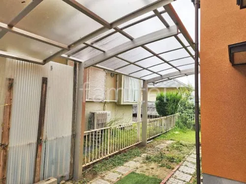 カーポート１台 （単棟） YKKAP アリュース アール屋根