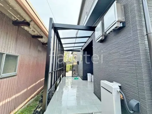 １階テラス屋根 （雨除け） LIXIL プラスＧ ルーフテラス フラット屋根 壁付