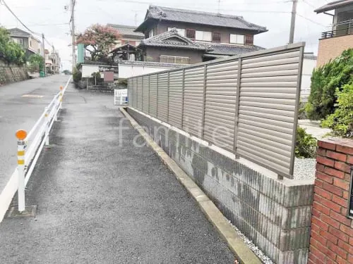 アルミ形材 フェンス LIXIL AB YL3型 横ルーバー3 目隠し