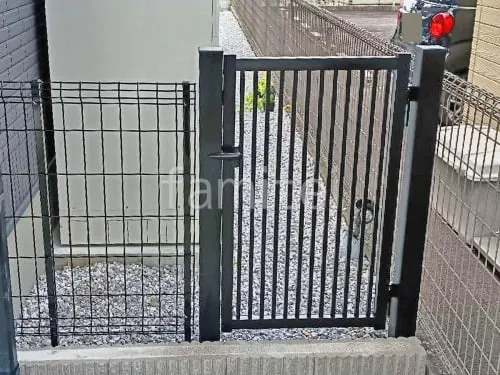 片開き 門扉 三協アルミ 末広 すえひろ 2型 