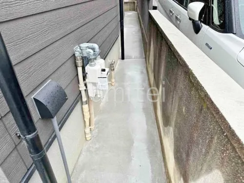 犬走り 土間コンクリート