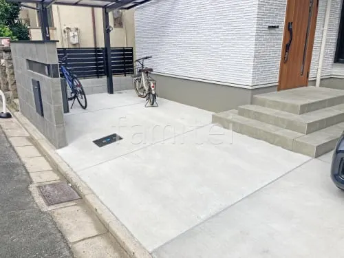 駐車場ガレージ床 土間コンクリート