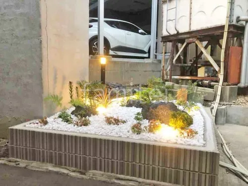 化粧ブロック花壇 ユニソン アルタ