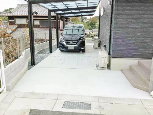 駐車場ガレージ床 土間コンクリート