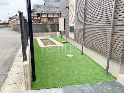 人工芝 防草シート加工 ヨシミツ毛織 リアル人工芝 35mm 