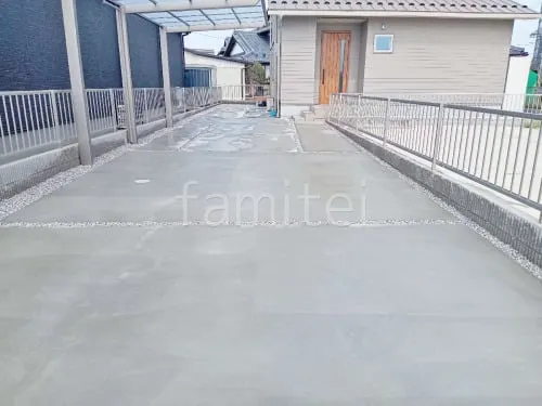 駐車場ガレージ床 土間コンクリート