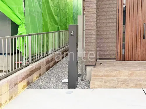 宅配ボックス門柱 （機能門柱 ） LIXIL FT 宅配ボックス付き 