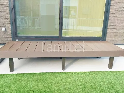 人工木デッキ  LIXIL 人工木 樹ら楽ステージ 