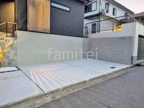 駐車場ガレージ床 土間コンクリート