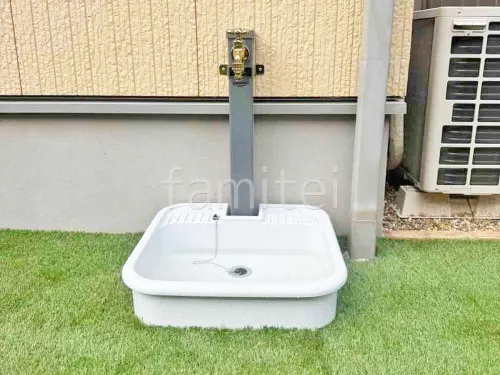 水受け カクダイ 水栓パンミカゲ