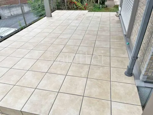 タイルデッキ 壁1面  LIXIL パセオ ベーシック テラコッタ風