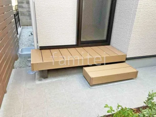 人工木デッキ  LIXIL 人工木 樹ら楽ステージ 