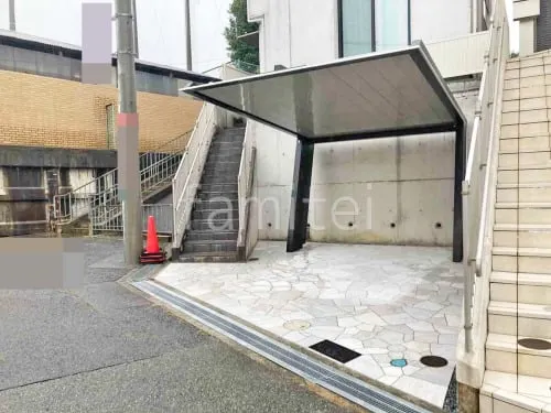 乱形石張り （床石貼り）  乱形石張りのみ ホワイト 石・ストーン調