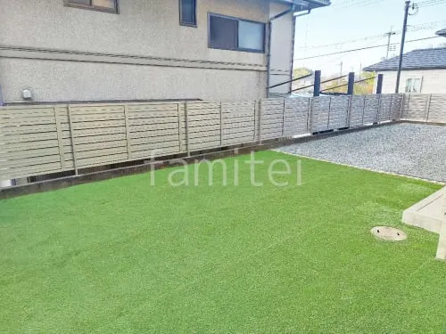 人工芝 防草シート加工 ヨシミツ毛織 リアル人工芝 35mm 