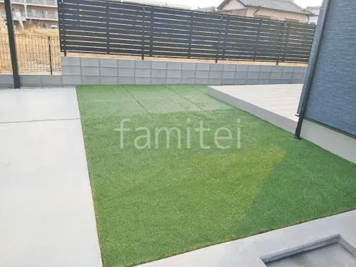 人工芝 防草シート加工 マツモト 人工芝 30mm 